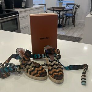 Beautiful wedges Missoni